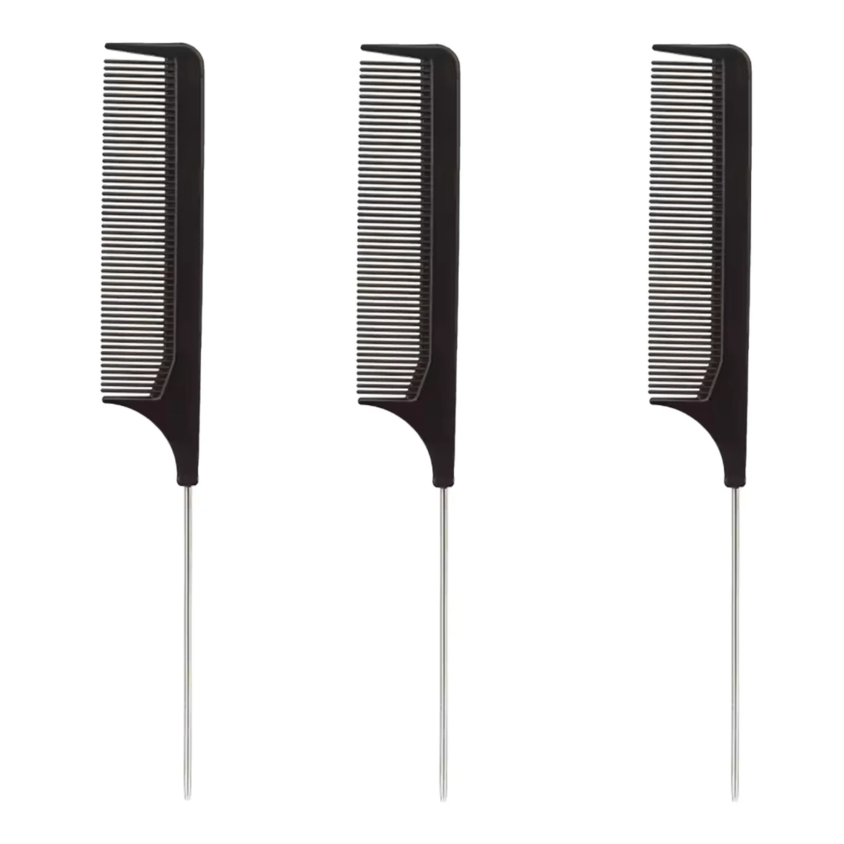 Professional Stainless Steel Hair Tail Combs for Styling