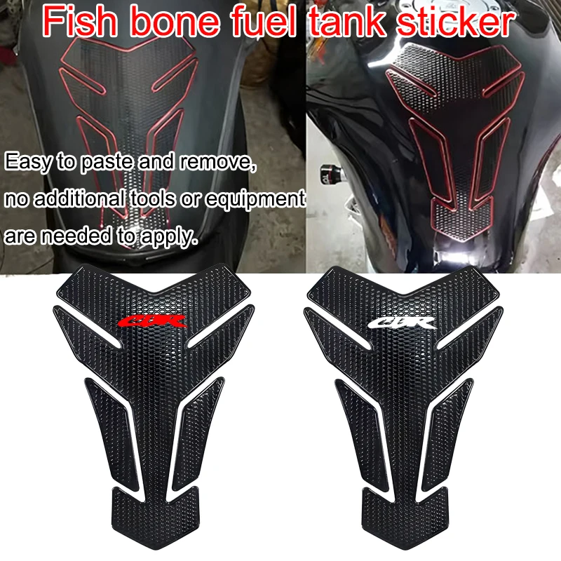 

Для HONDA CBR600RR CBR900RR CBR1000RR CBR1100XX 3D карбоновая защитная наклейка на бак мотоцикла