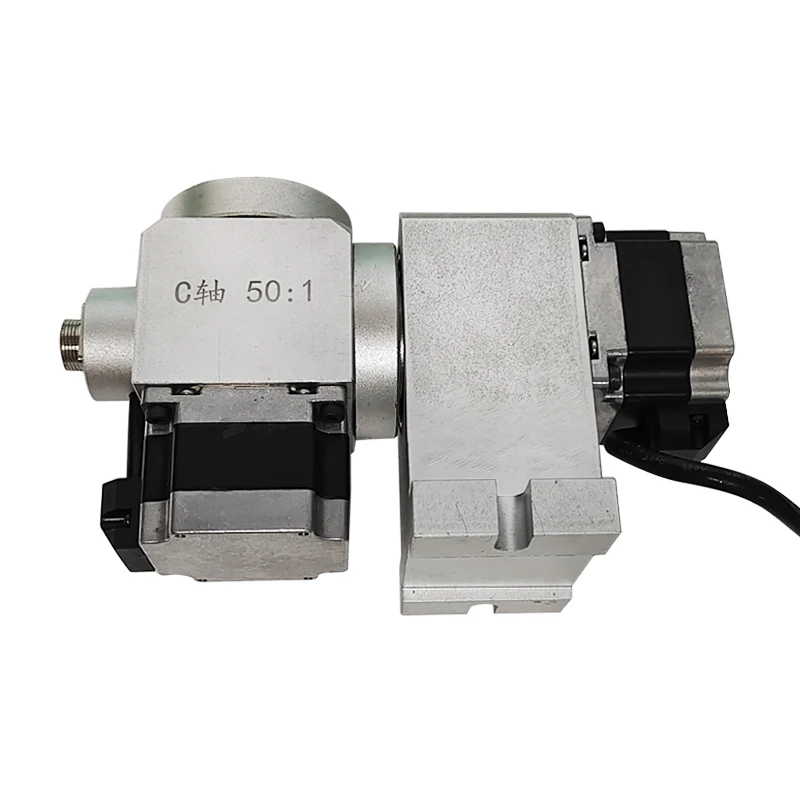 

Harmonic Drive Reducer CNC 4th 5th A B Rotary Axis Speed Reducing ratio 50:1 for Milling Machine with Stepper Motor Nema 23