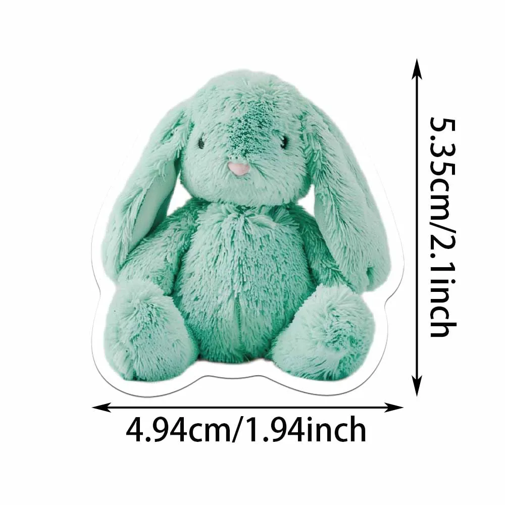 50 قطعة Ins ملصقات الصيف النعناع الأخضر لطيف ملصق لزجاجة المياه المحمول الهاتف الغيتار مقاوم للماء VSCO تحت عنوان ملصق مائي هدايا الحفلات