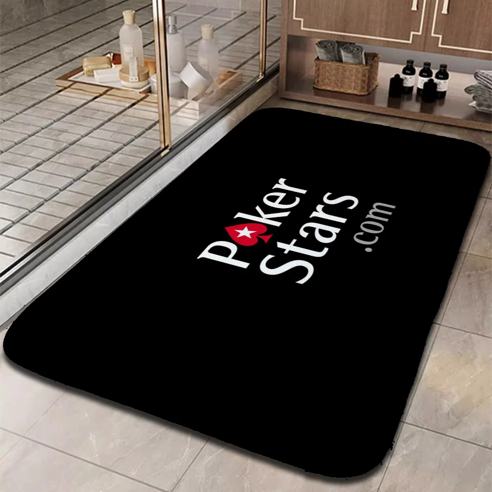 Floor Mats Poker Stars Kitchen Mat Home Custom Carpets for Bedroom Room Rugs Customized House Entrance Mat Doormat Entrance Door