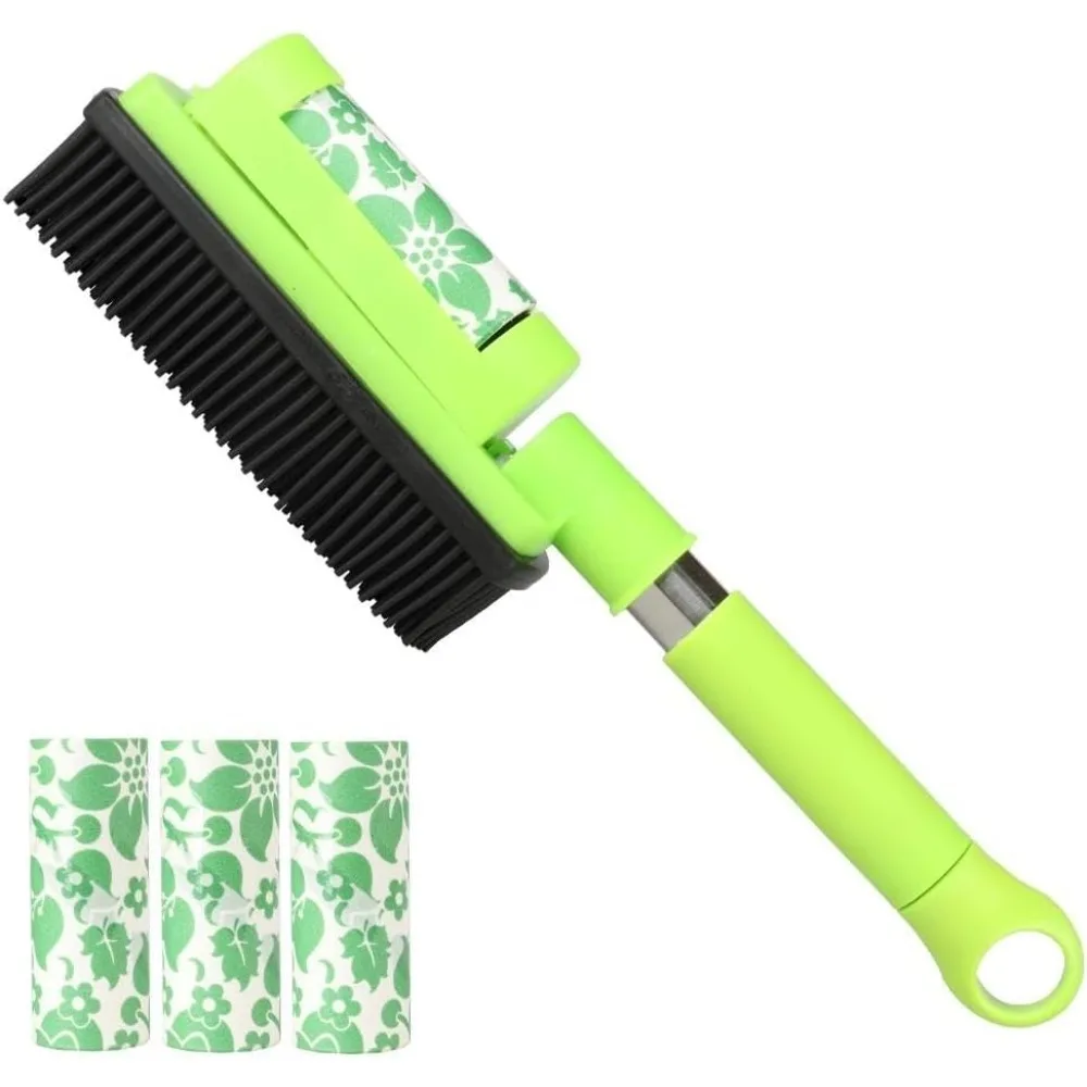

Rubber Pet Cat Dog Hair Removal Brush Lint & Hair Remover Brush,Silicone Lint and Debris Remover for Cleaning, Grooming and Fur