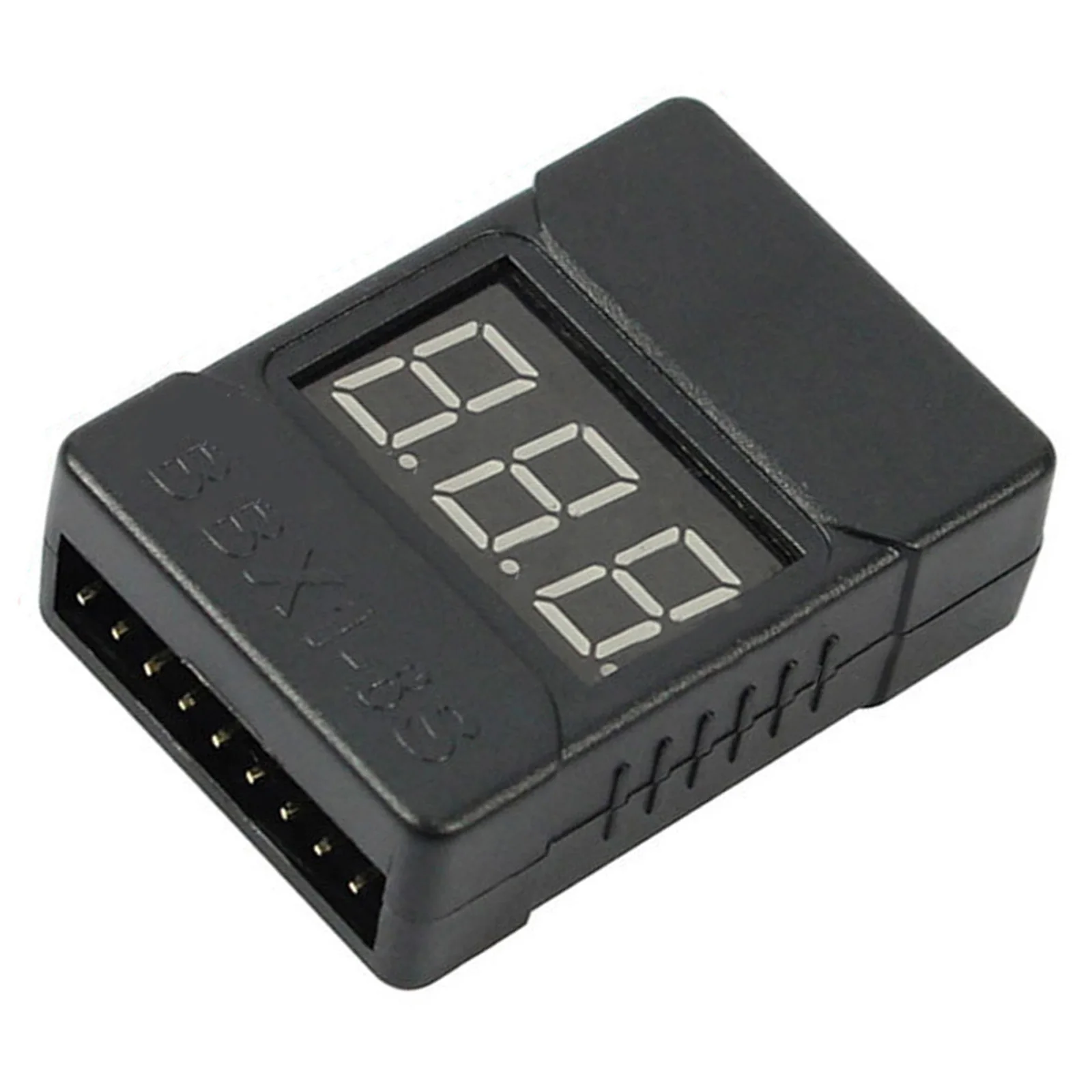 High Precision 1 8S Lipo/Li ion/Fe Battery Tester Voltage Meter Buzzer Alarm Essential Tool for Battery Health Monitoring