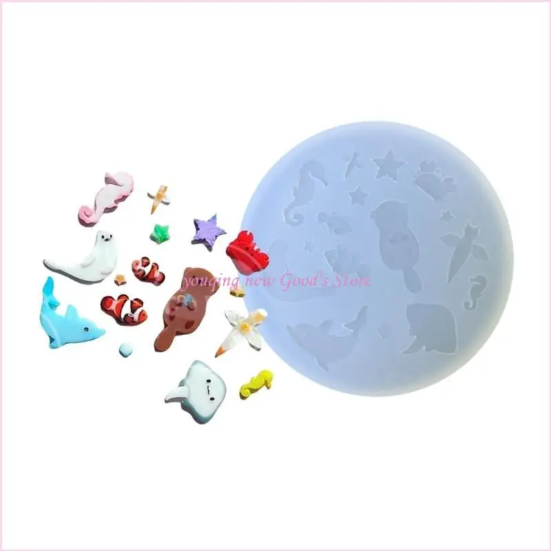 57QA Flexible Silicone Molds Accessory for Chocolate and Candy Making Includes 4 Styles for Creative Baking Supplies
