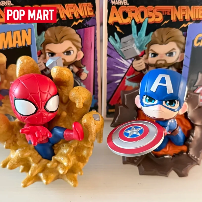 

Genuine POPMART Marvel Across The Infinte Series Blind Box Crossing The Multiverse Limitless Possibilities Refrigerator Magnet