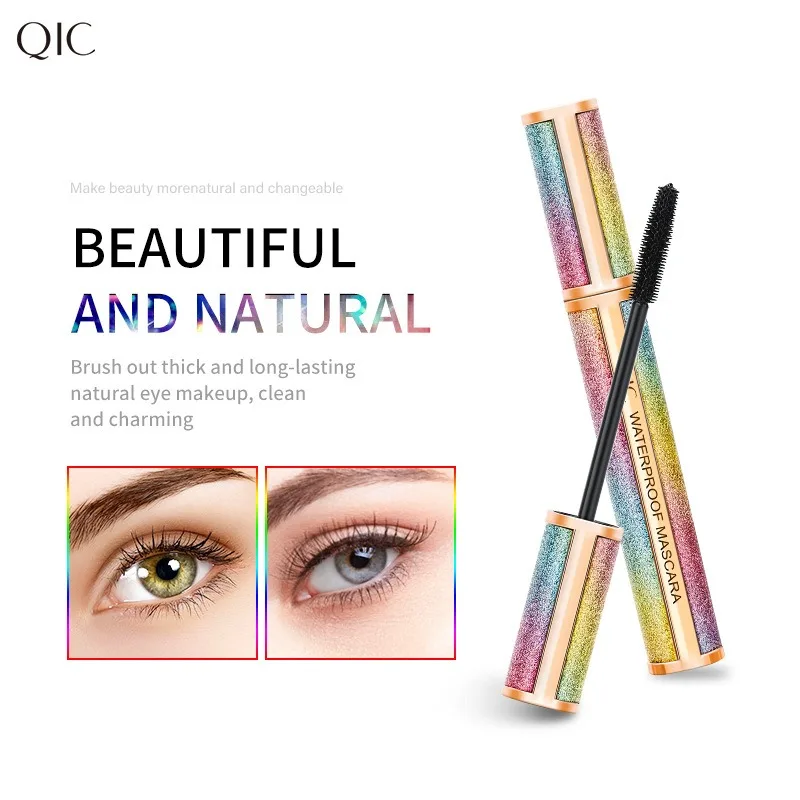 ماسكارا QIC Starry Sky - إطالة وتكثيفها وتجعيدها ومقاومة للماء وغير قابلة للعرق - مكياج سريع قطعة واحدة #5