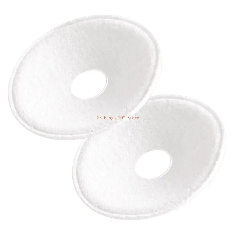 96GC 2xReusable مكافحة تجاوز الحليب وسادة قابل للغسل الرضاعة الطبيعية وسادة بعد الولادة حماية الثدي وسادة الفضة كوب التمريض درع #5