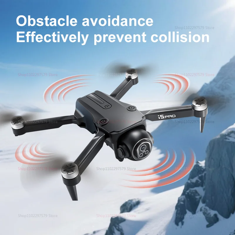 New i5PRO Drone 5G 8K GPS Professional HD Aerial Photography Dynamic Lighting Remote Control Aircraft Optical Flow Quadcopter