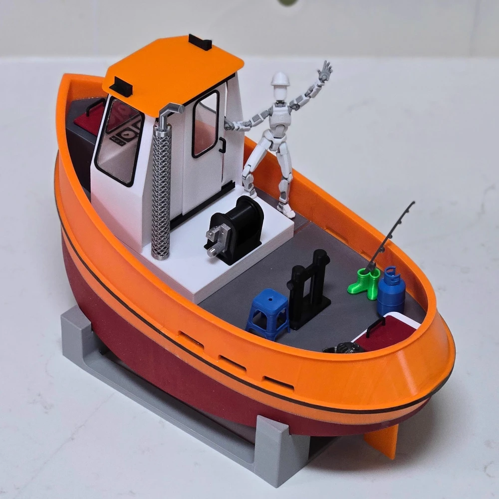 

1/14 30 см пульт дистанционного управления Tugboat RTR версия моделирование 3D печать модель буксиратора универсальная модель лодки с дистанционным управлением игрушка