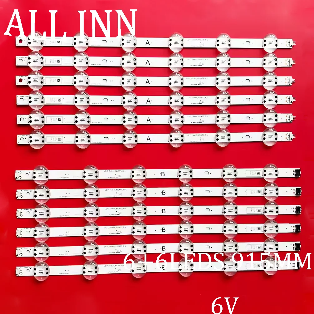 

Светодиодная лента подсветки телевизора 82UM7600PLB 82UM7600 82UM8070PUA 82UN8570PUC 82UM7500PTA Trident 82UM75_A B AGF 30027301 АГМ 76891401