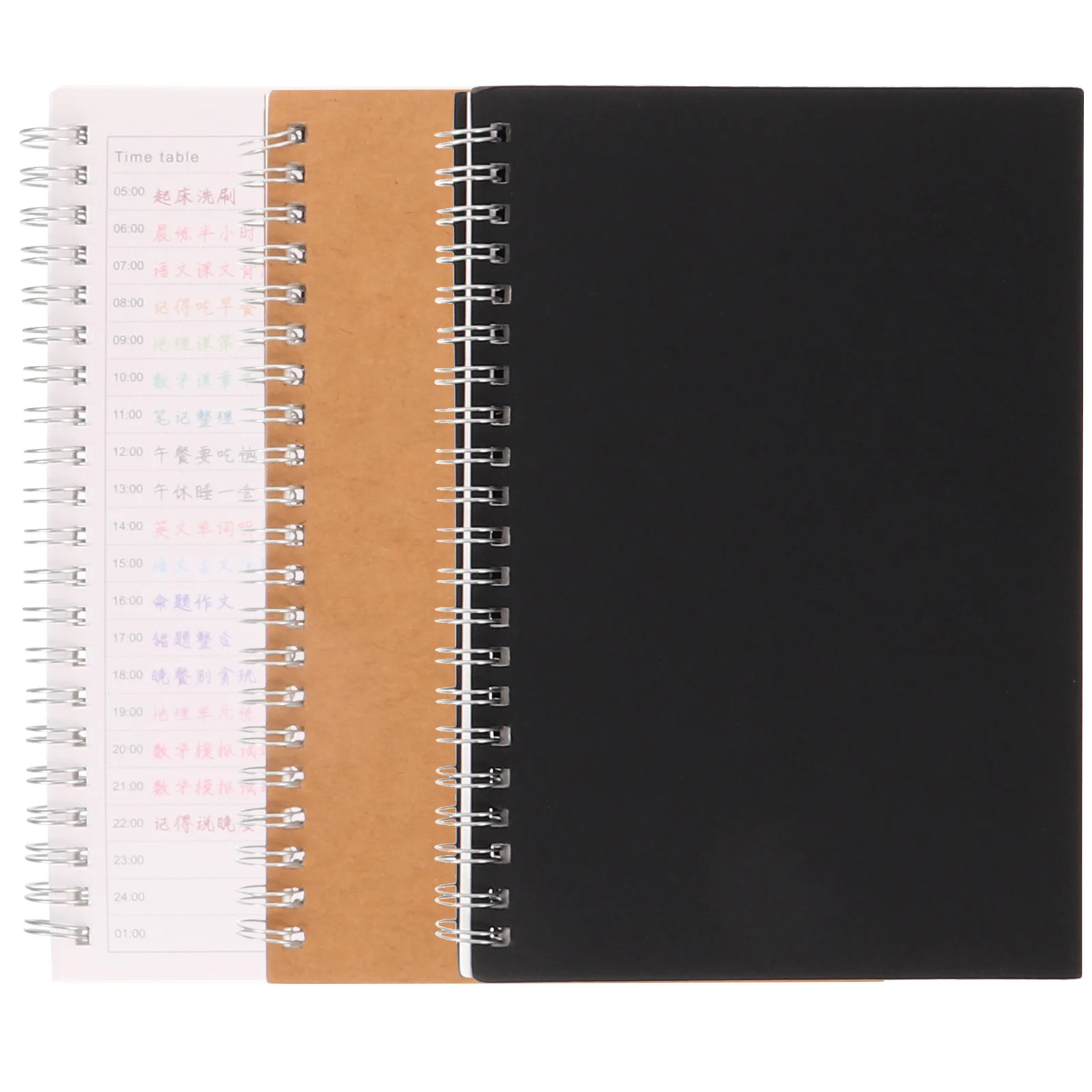 3Pcs Finance Notebook Premium Material Cash Detail Account Book Family Planner Journal Notepad Finance Notebook