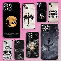 Dragon F-Fourth W-Wing Phone Case For iPhone 16,15,14,13,12,11,Plus,Pro Max,XS,X,XR,SE,Mini,8,7 Soft Silicone Black Cover