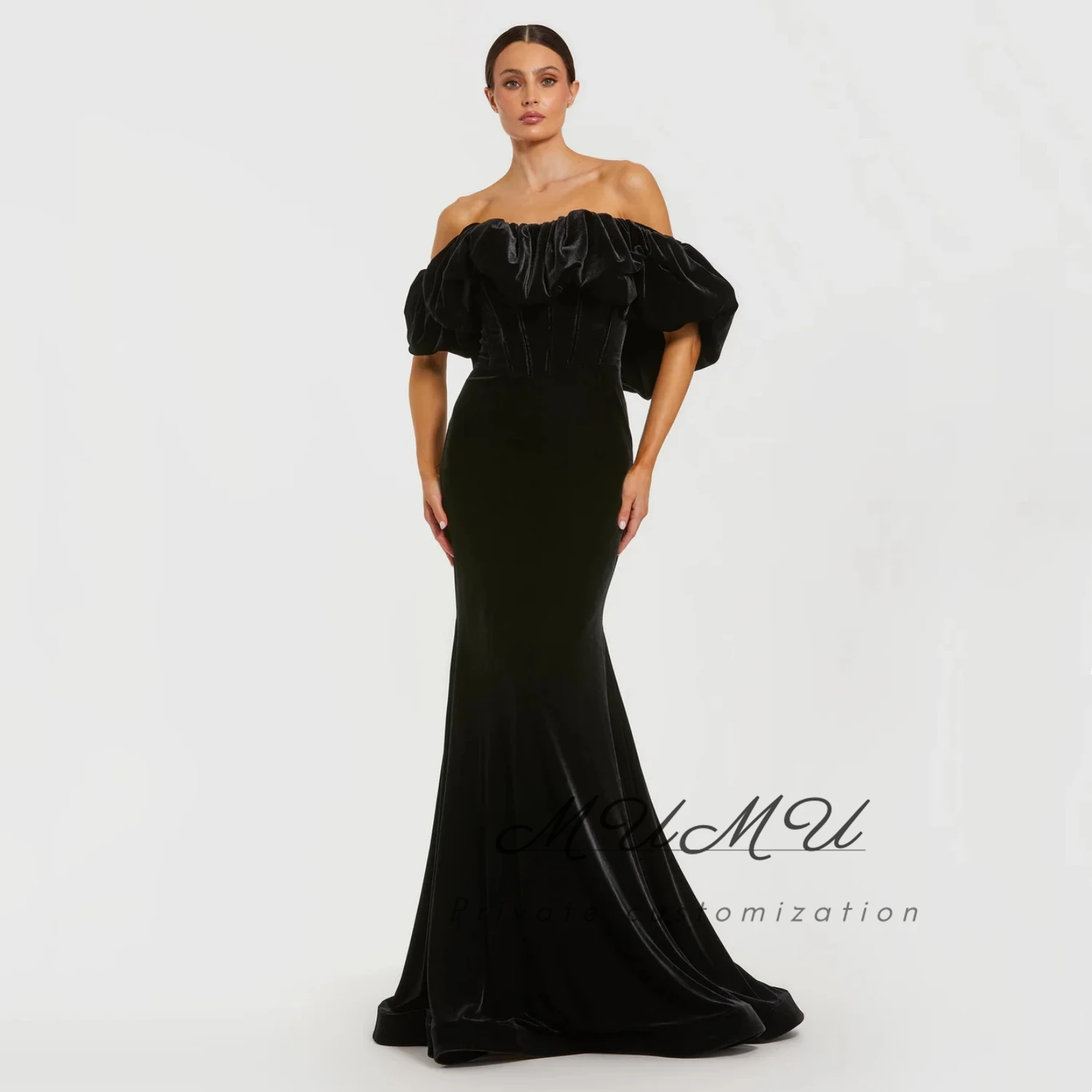 

MuMu Customized Women's Elegant Dresses Wedding Guest Elegant prom dresses Elegant Party Dresses Cocktail Dresses black dresses