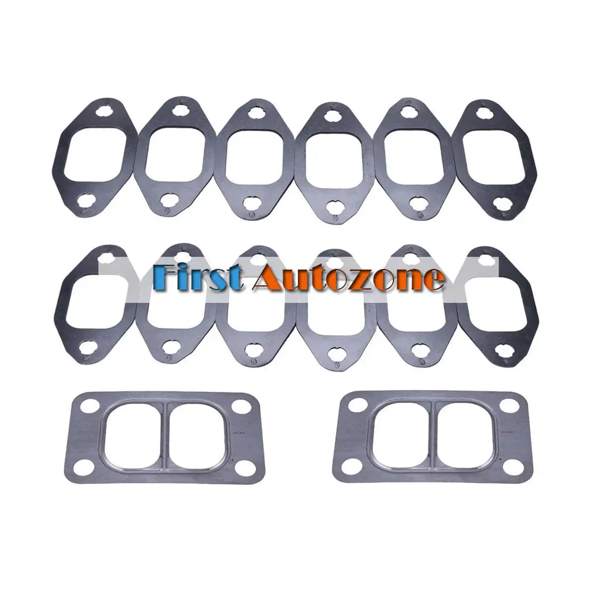 

New Exhaust Manifold Gasket Kit for Dodge Cummins 12V 4BT 6BT 3.9 5.9L Engine