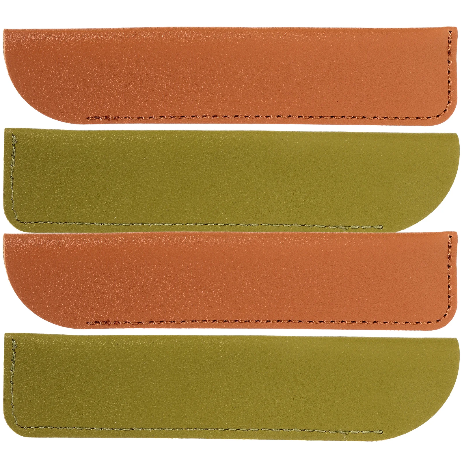 

4pcs Pen Case Sleeve Pouch Wear Resistant Lightweight Stationery Organizer College Office Gift for Fountain