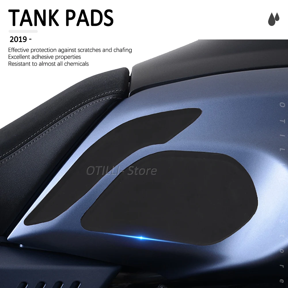

New For Moto Guzzi V85TT V85 TT V 85 TT 2019- Motorcycle Fuel Tank Pad Anti Slip Protector Stickers Knee Grip Side Decals Kit