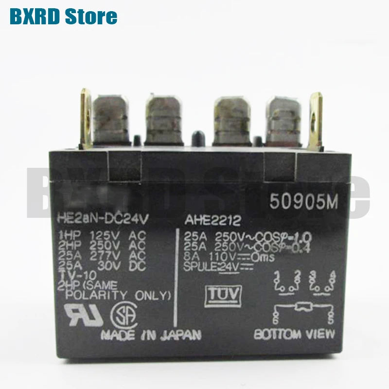 

New Original HE2aN-DC24V 25A AHE2212, group 2, normally open, 6-pin