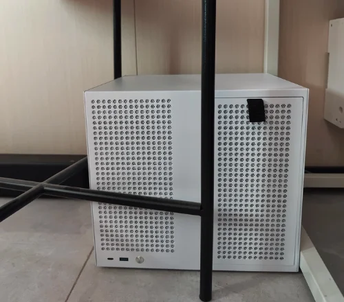 Network Attached Storage 4-Bay NAS Desktop Server Office Data Backup RAID Support