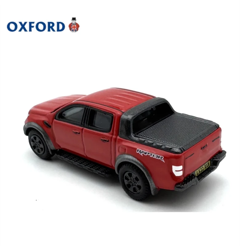 OXFORD Diecast 1:76 Scale Raptor Off-Road Pickup Truck Alloy Car Model Finished Product Simulation Static Model Display