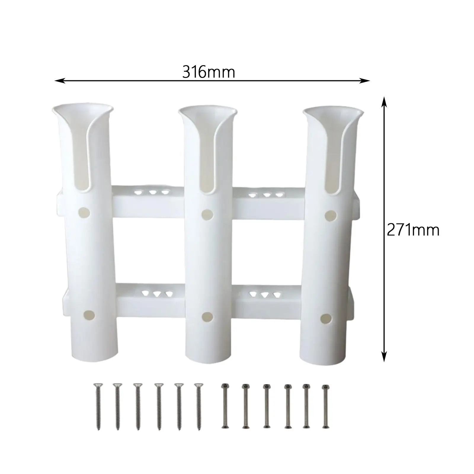 3 أنبوب الصيد رود حامل أدوات صيد السمك هدية للزوج المياه العذبة المياه المالحة القطب الراحة للسفينة قوارب الكاياك سيارة يخت #6