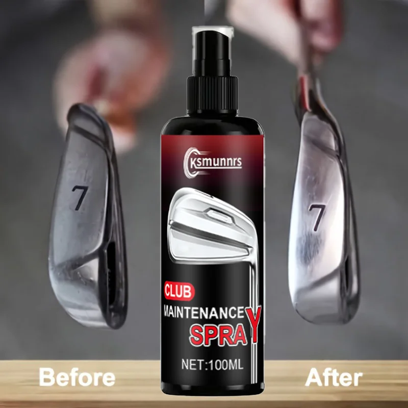 Professional Golf Club Polish & Repair Agent Fast Oxidation Scratch Remover Mirror Shine Restorer Essential Tool for Grips
