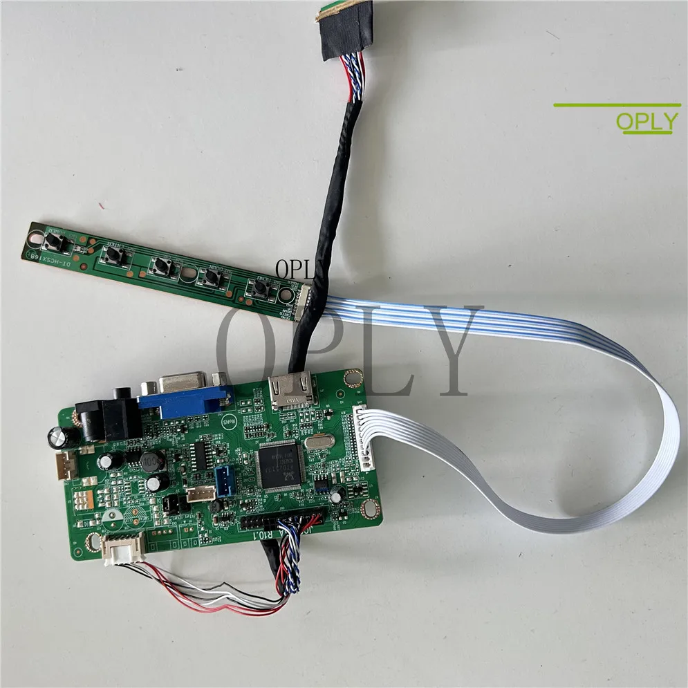 

Для HSD101PFW2-B00 HSD101PFW2-A00 HSD101PFW2 1024X600 светодиодный монитор DIY 10,1 "58C плата контроллера HDMI-совместимая VGA