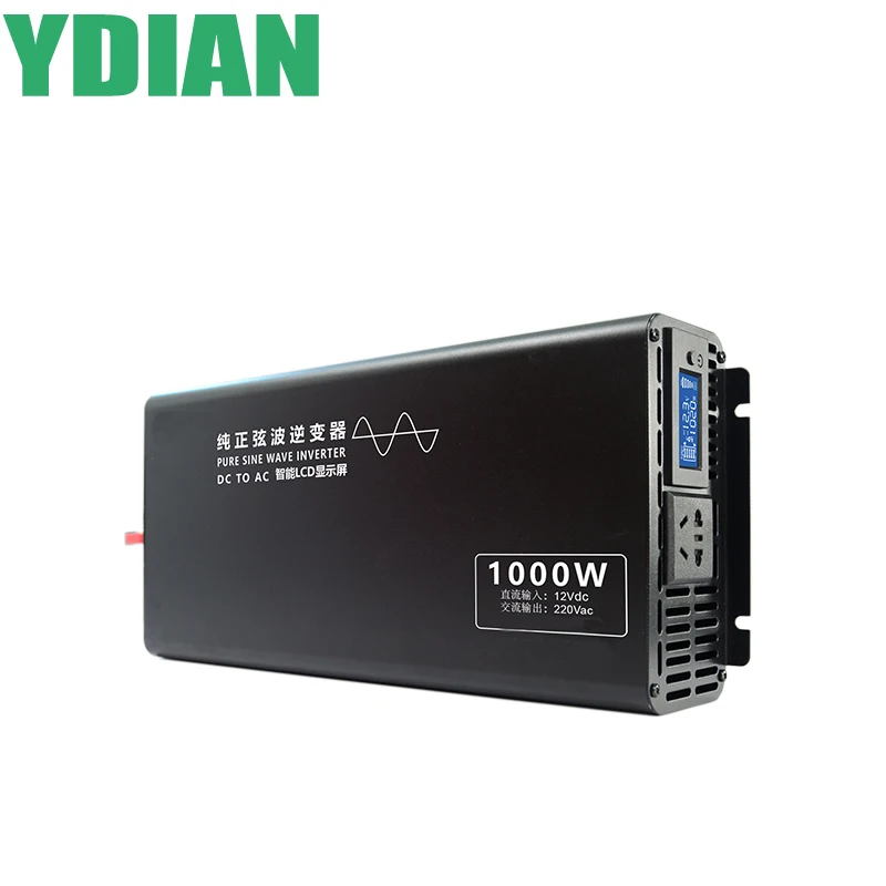 

High-quality 12V 24V 36V 48V 60V 72V 84V dc to ac 110V 120V 220V 230V 240V Pure Sine Wave Inverter 1000W Converter Power Supply