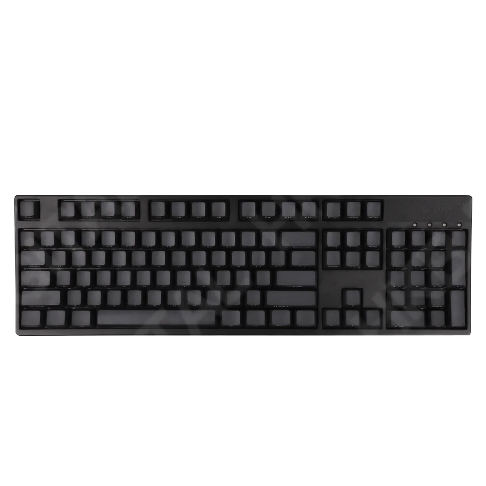 Keycaps for Mechanical Keyboard Black PBT OEM Profile Height 108 Keys Side Print 61 87 104 Keyboard GK61 SK61 Anne Pro 2 PC Game