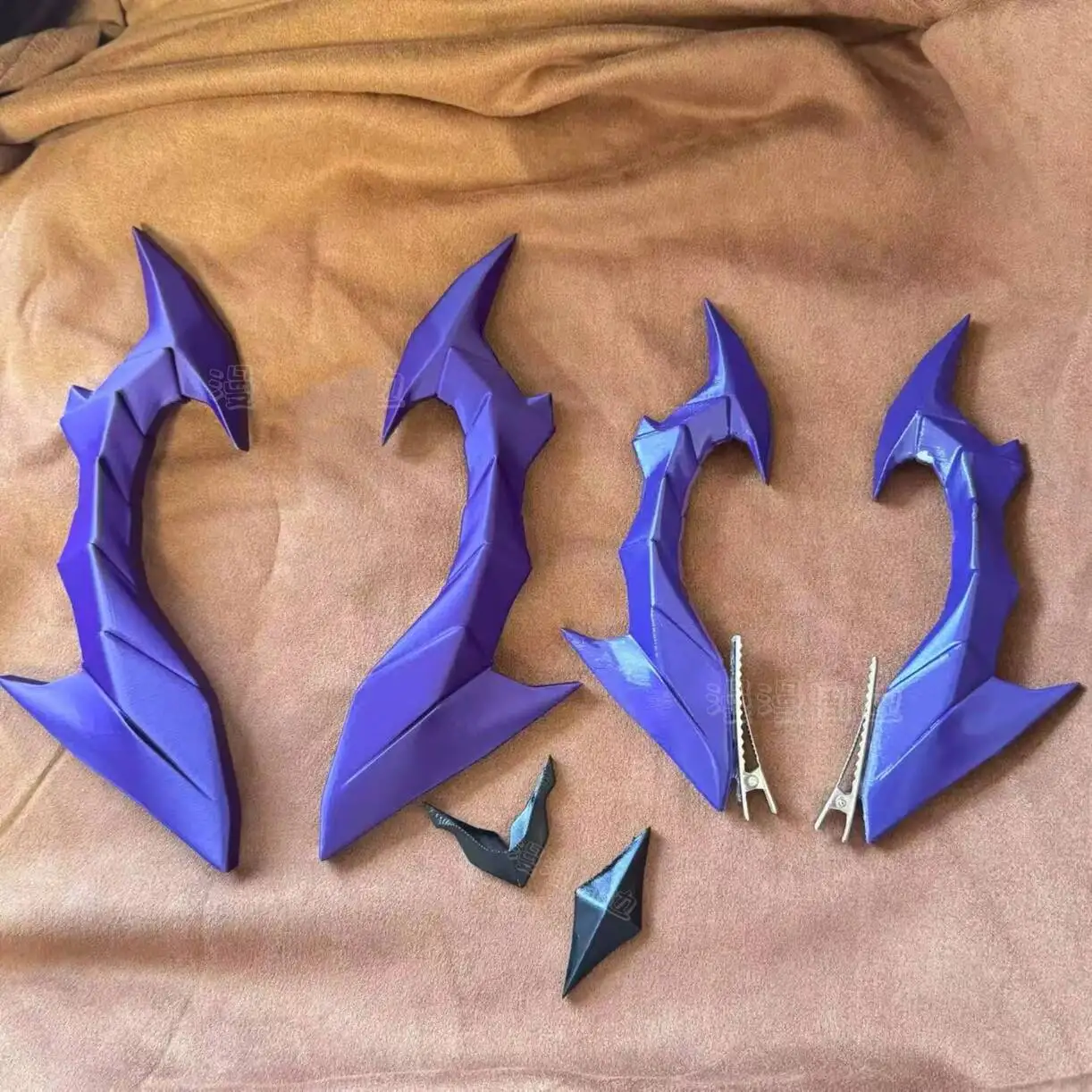 

Game Genshin Impact Durin Cosplay Headwear Dragon Horn Hairpin Clip Acg Hair Accessories Halloween Costume Props