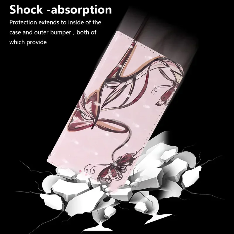 حافظة مغناطيسية جلدية مطلية لهاتف Tecno Spark 10 20 Pro Plus 10C 8C G0 2024 2023 2020 4 6 7 8 PRO غطاء هاتف مقاوم للصدمات