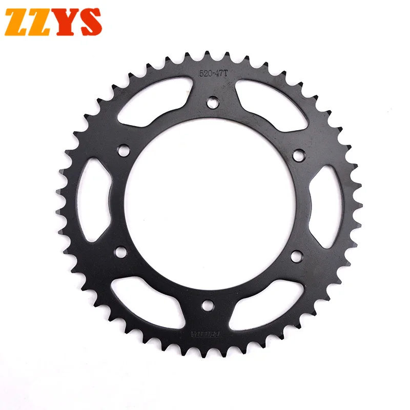 520-47T 520 47T 47 Tooth Rear Sprocket Gear Staring Wheel Cam For Aprilia 600 Tuareg SPX Paris  88-90 600 Tuareg Wind 90-92