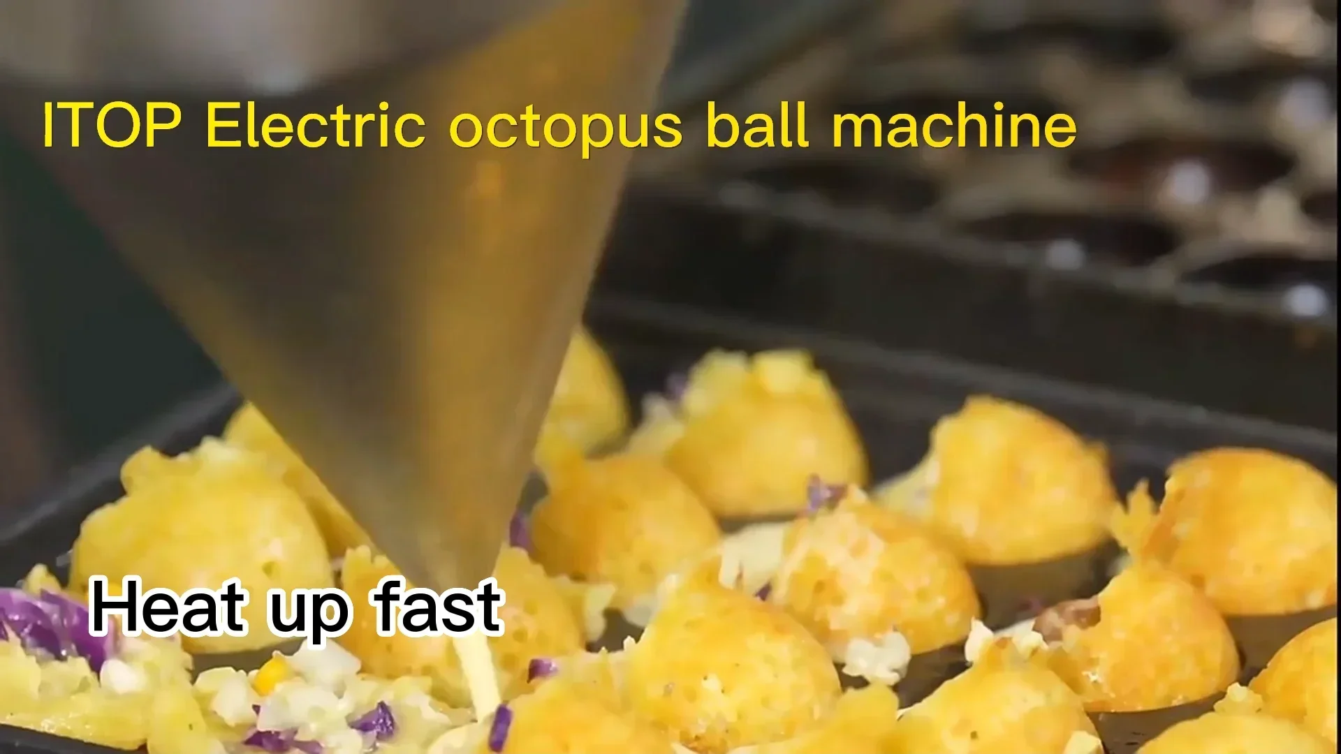 Electric  Maruko Maker Octopus Balls Grill Pan Professional Cooking Tools Non-stick Fish Ball Maker