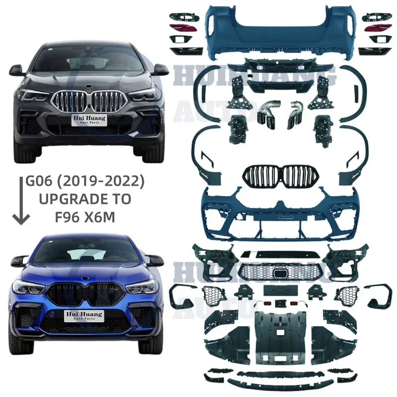 

Upgrade Modification KitUpgrade Auto Parts Body Kit For S X6-Series G06 2020-2022 Bumper Accessories Bodykit F96 X6M 2022 Mod