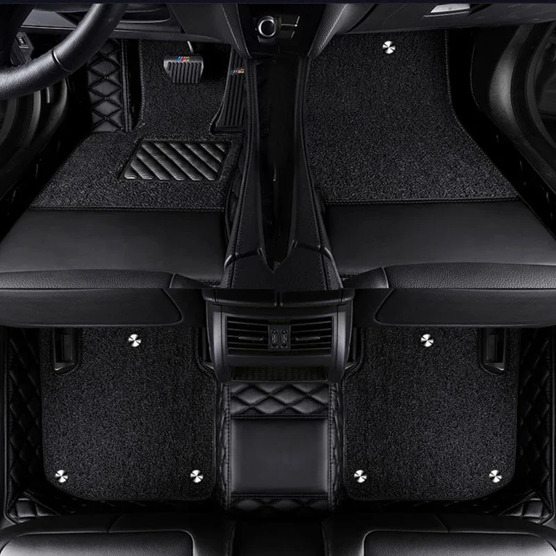 

Custom Car Floor Mats for Audi Audi Q5 Q5L 2019-2023 Interior Details Car Accessories Double-deck Removable