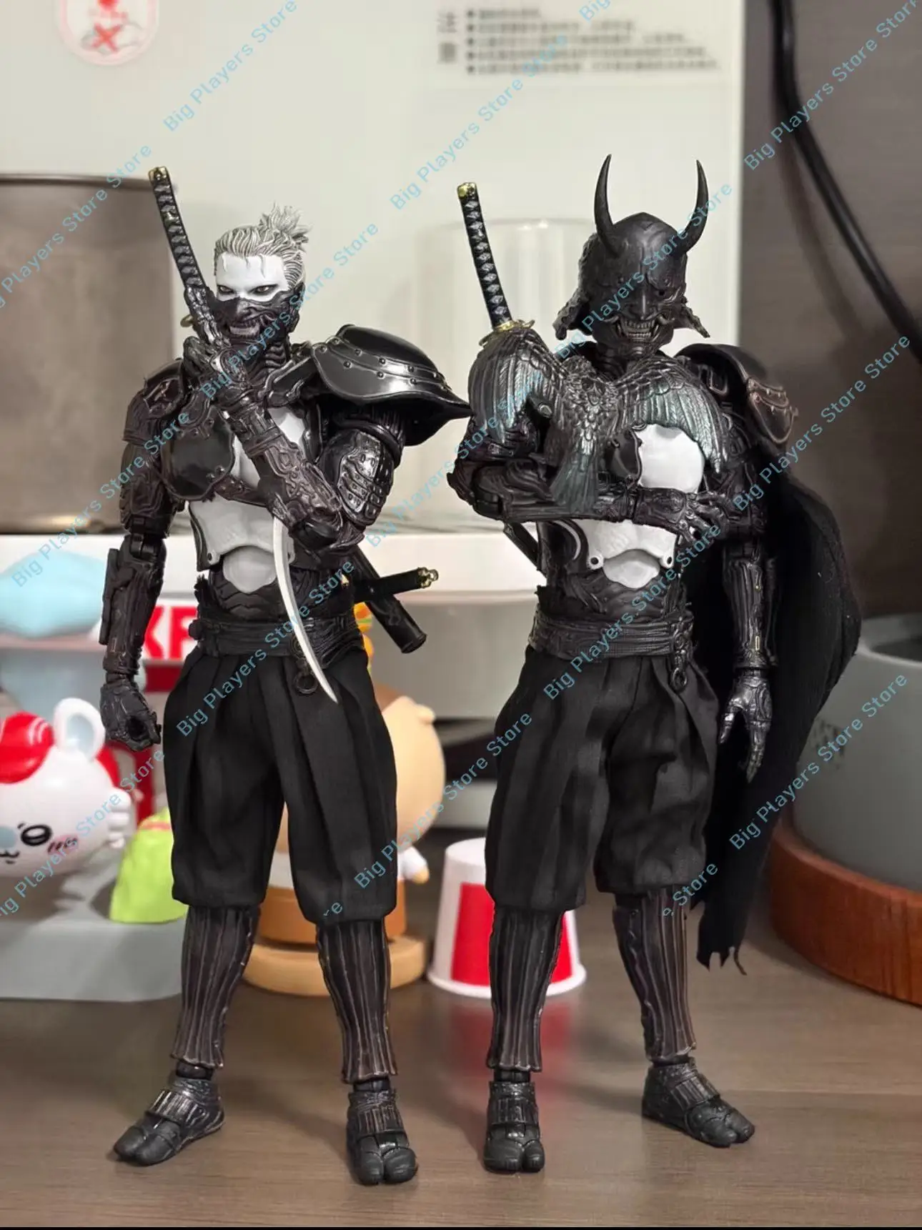 Spot Goods DARKCROWN TOYS BURNINGSOULS Movable Model Toys 6 INCHES SCALE COLLECTIBLEFIGURE Samurai