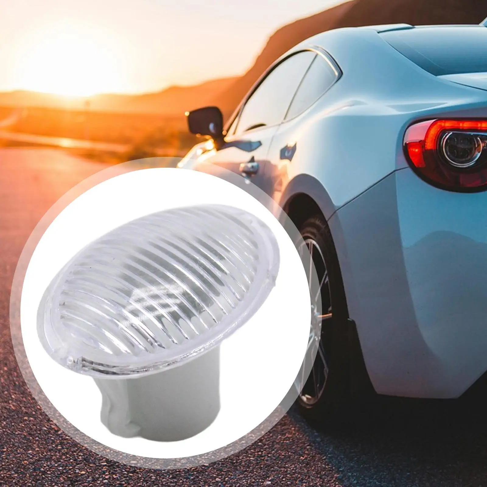 Dynamic Repeater Lamp LED Side Indicator Turn Signal Light Auto Accessories for Fiat 500