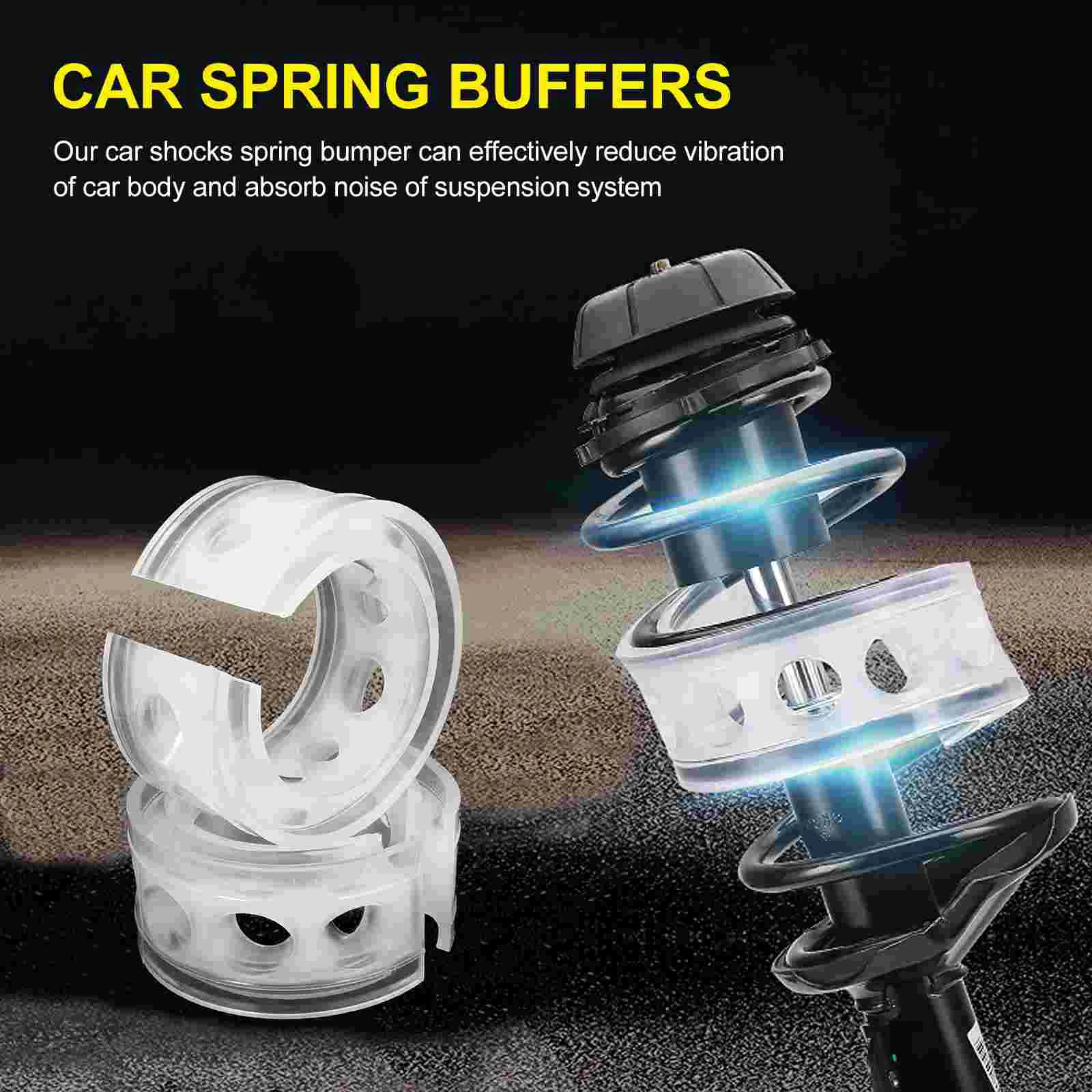 Clear Bumpers Shock Absorber Car Sports Rubber Buffer Amortiguadores Delanteros Y Traseros Cars