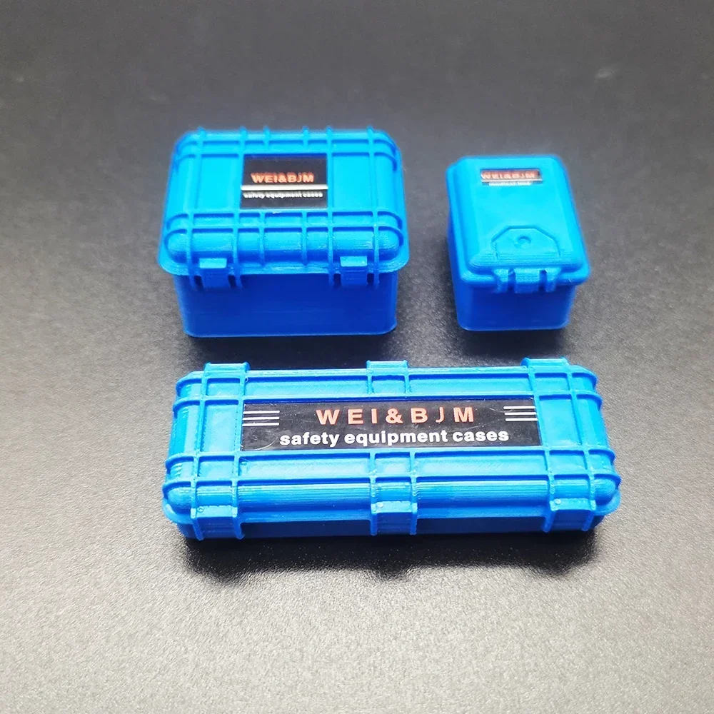 3PCS RC รถจําลองกล่องตกแต่งเครื่องมืออุปกรณ์เสริมสําหรับ Axial SCX24 90081 00001 002 005 006 Gladiator 1/24 Crawler