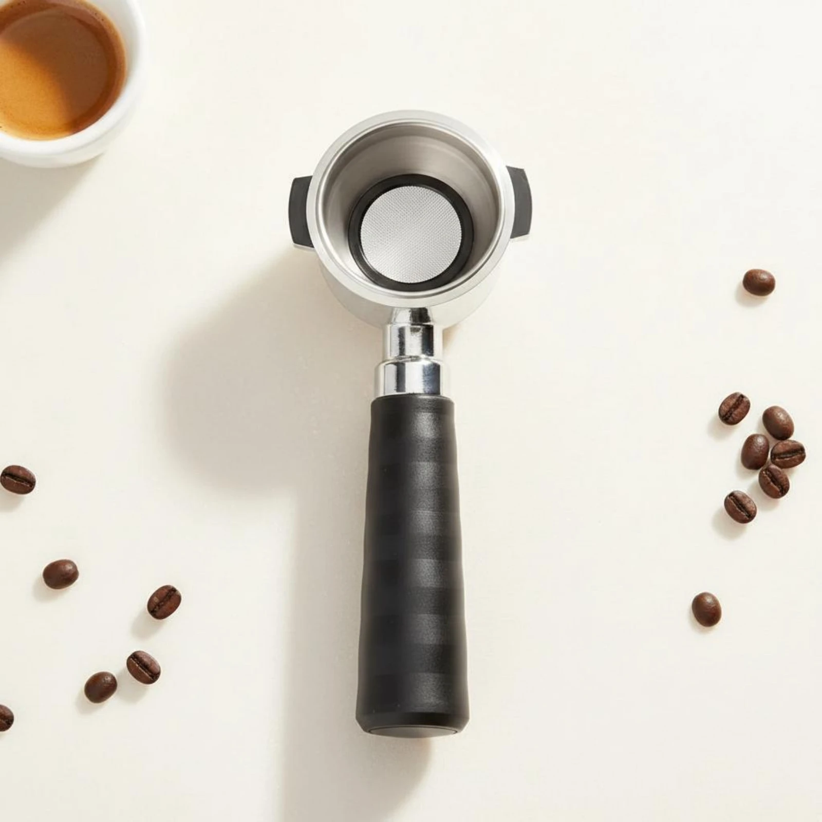 51mm Portafilter Replacement Part Espresso Strainer Handle Coffee Machine Group Handle Coffee Professional Tool for Baristas