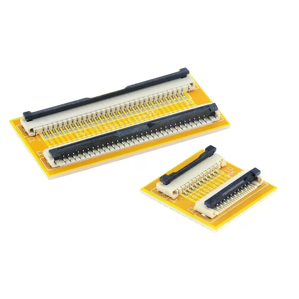 FPC FFC Flexible Flat Cable Extension Board 0.5mm 1mm Pitch 4Pin 5 6 7 8 9 10 12 14 15 16 20 30 40 50 60 PIN Connector - Image 3