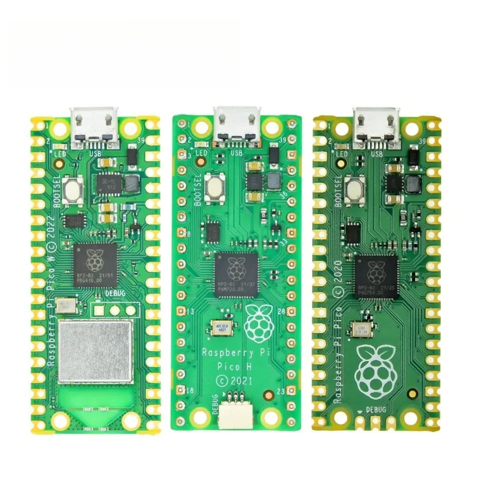 Placa de desarrollo de microcontrolador Raspberry Pi Pico o Pico W, programación inalámbrica Wifi de doble núcleo