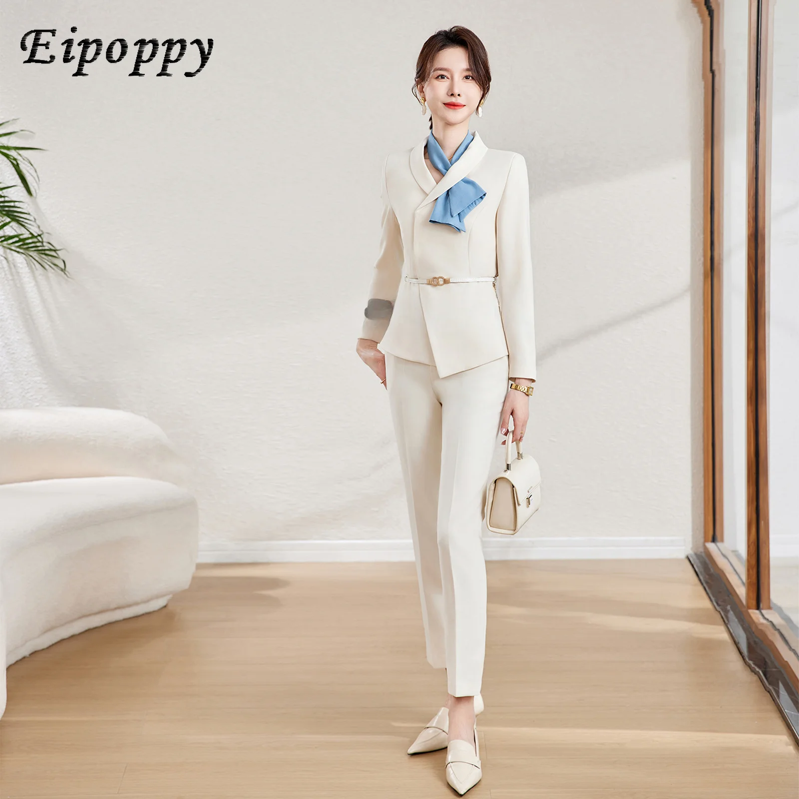 Advanced fashion suit set, professional attire for women