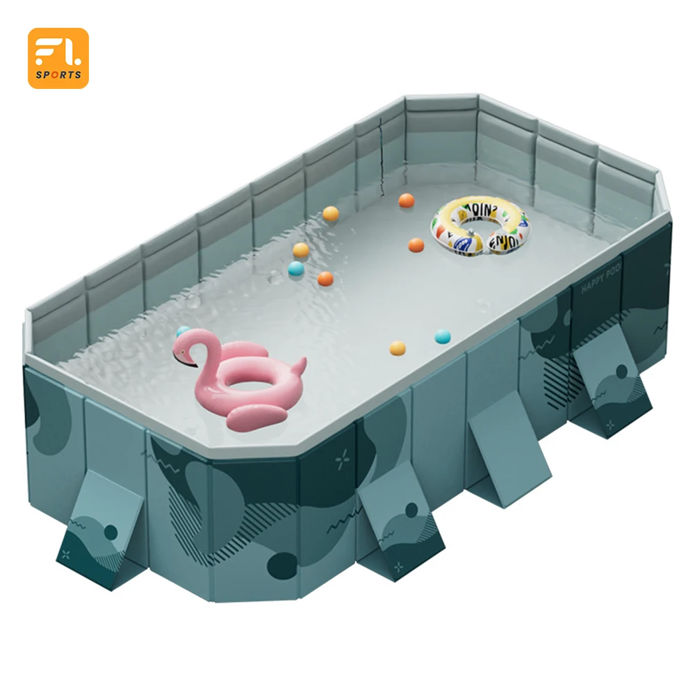 Kids & Adults Family Inflatable Pool Above-ground Outdoor Backyard Portable Top Ring Inflatable Pool