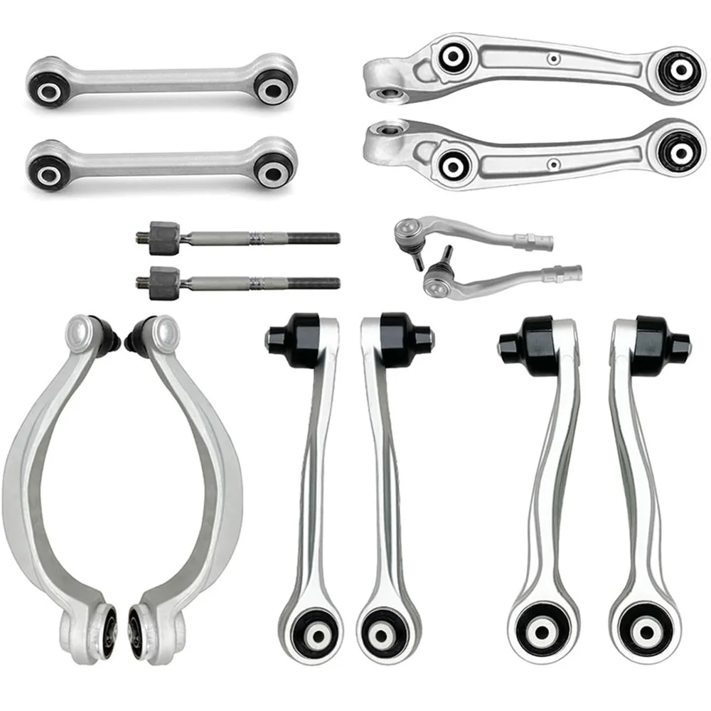 Suspension Part C5 C6 C7 B5 B8 B9 Lower Front Rear Upper Aluminum Alloy Control Arm Kit Compatible For Audi A4 A6 A8 Q7(A8 (4H))