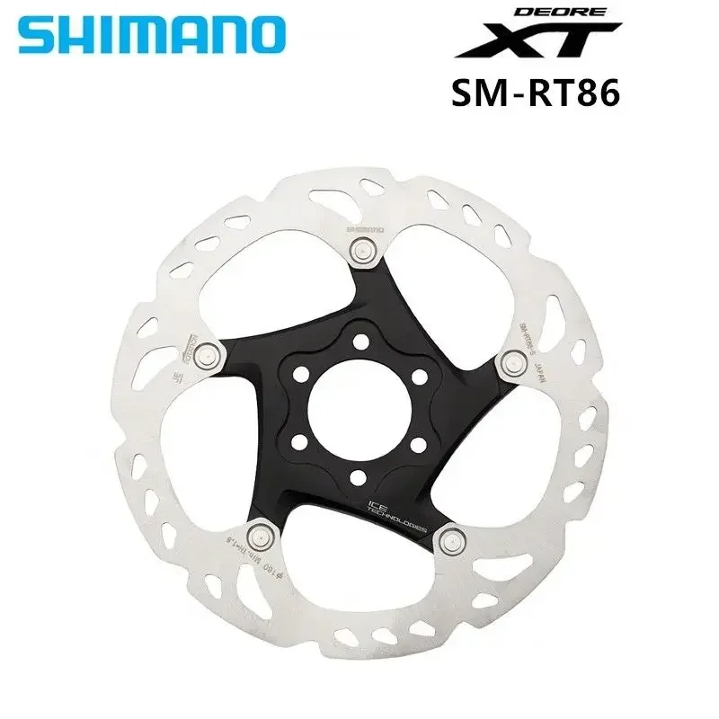 Original DEORE XT SM-RT86 Ice-Tech MTB Bike Brake Rotor Disc 6 Bolt 160/180/203MM Bicycle Parts