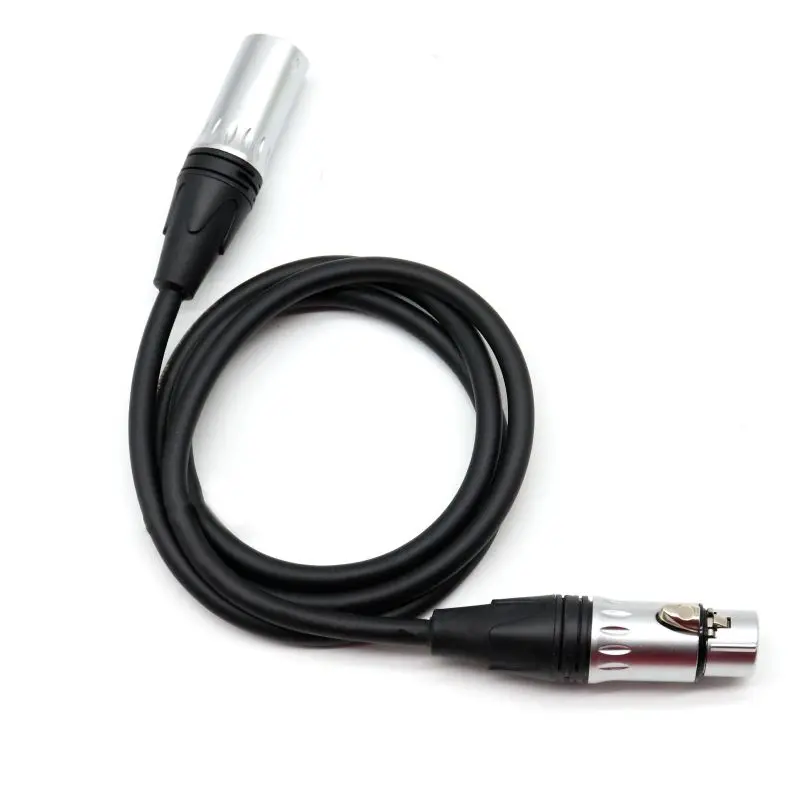 كابل DMX متين ذو 5 دبابيس، سلك تحكم XLR ذو 5 نواة لإضاءة الأحداث المباشرة وأنظمة الصوت ومعدات المسرح (1 م/2 م/3 م/5 م)