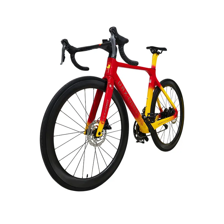 

Aerokun Custom T700 Carbon Fiber Road Bicycle 16 Speed Racing Bicycle Ce Carbon Fibre Road Bike With Cable-Pull Disc Brake