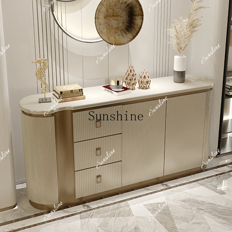 

American living room entrance bedroom simple modern high-end locker FT