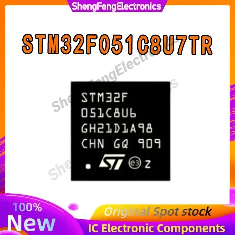 

New Original STM32F051C8U7TR UFQFN-48 Microcontroller Chip in stock