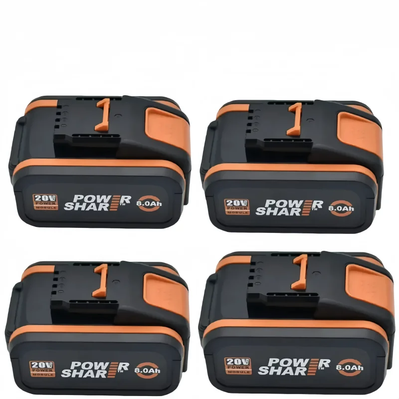 

20V 6Ah 8Ah For WORX WA3014 WA3551 WG630 WG629 WX372 WX390 WX394 WX550 WX523 WX802 WX858 WX900 Power Tool Battery